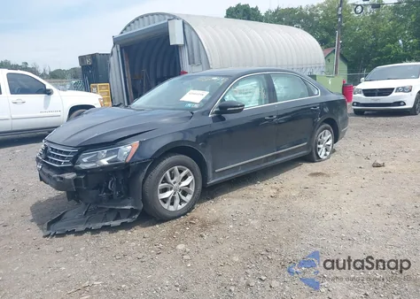 2017 Volkswagen Passat 1.8T S from USA, damaged, VIN 1VWAT7A37HC083320